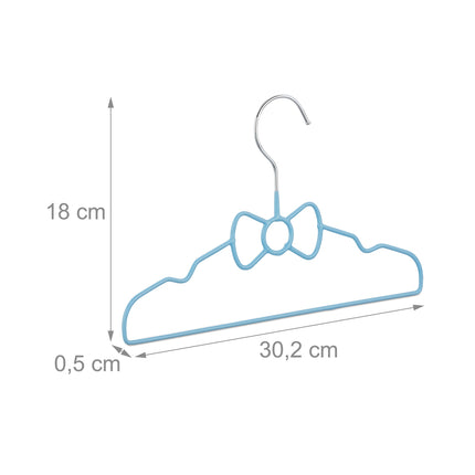 Clothes hangers for children - set of 10