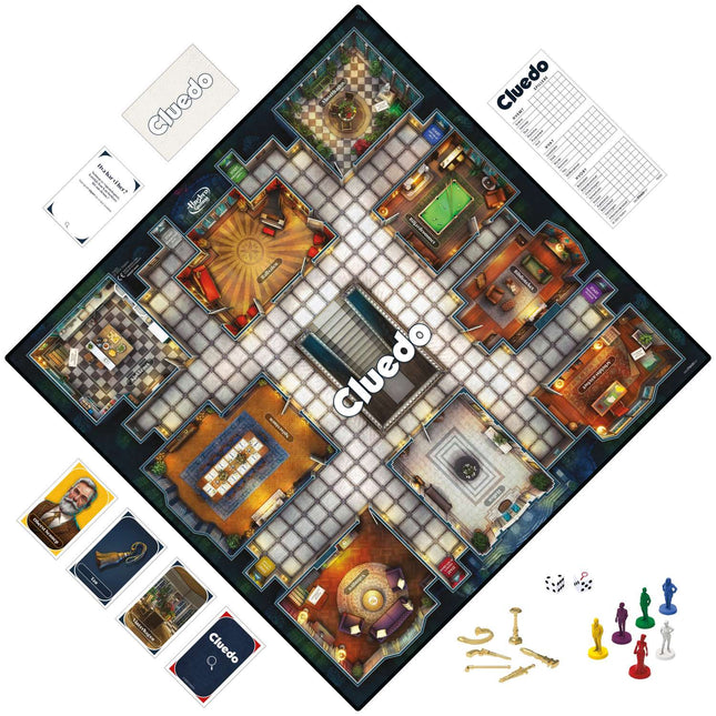 Desková hra Cluedo Classic (ve finštině)