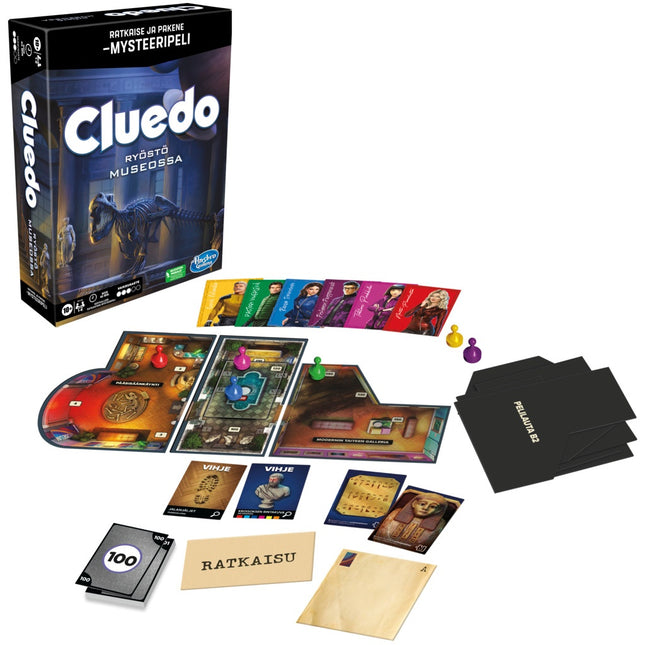 Desková hra Cluedo Escape Art Heist (ve finštině)