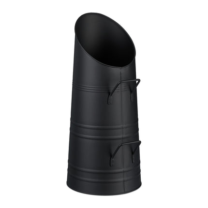 Coal Scuttle, 9L Iron, Matte Black