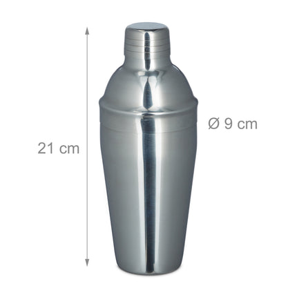 Cocktail set stainless steel 5 parts