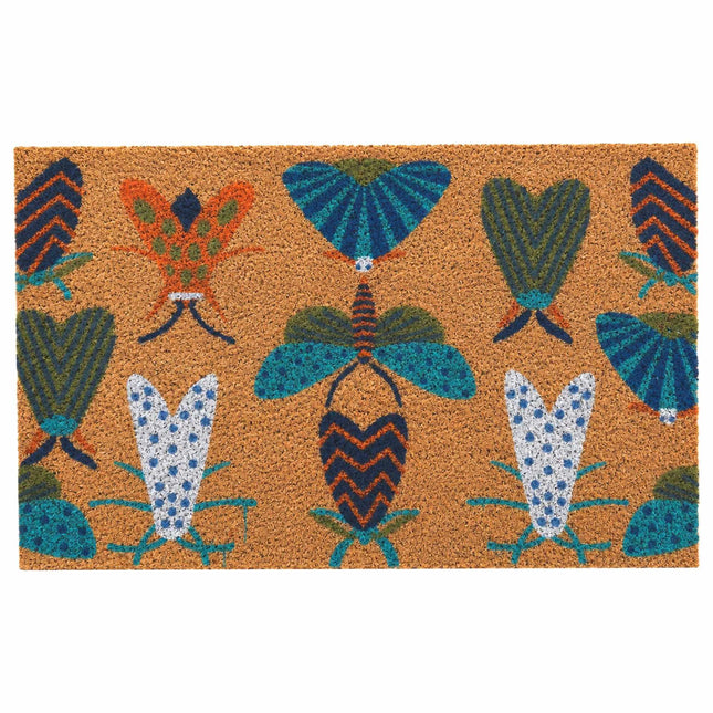 Coconut Animal Doormat, 60x40 cm, Non-Slip Backing
