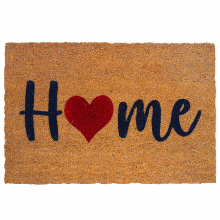 Coconut Coir Doormat, 60x40 cm, Indoor/Outdoor Use