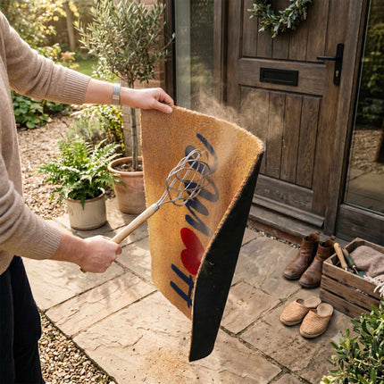 Coconut Coir Doormat, 60x40 cm, Indoor/Outdoor Use