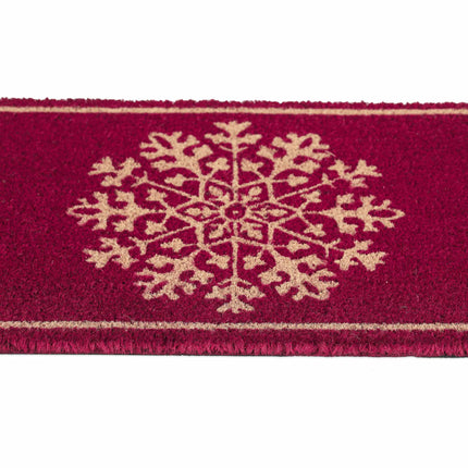 Kokosová rohožka "Snowflake