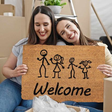 Kokosová rohožka Welcome