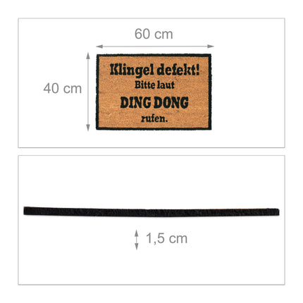 Kokosová rohožka DING DONG