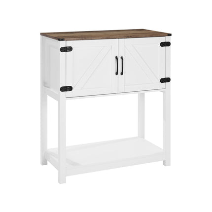 Coffee Bar Cabinet, 3-Tier Storage, Magnetic Doors, 31.5 in