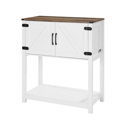 Coffee Bar Cabinet, 3-Tier Storage, Magnetic Doors, 31.5 in