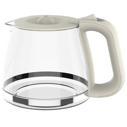 Kávovar 1.5L – krémová a nerezová ocel, 1080W