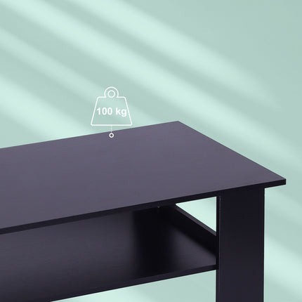 Konferenční stolek se spodní policí – moderní design, snadná údržba