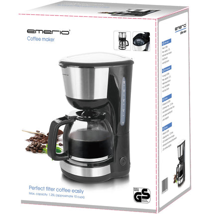 Kávovar 1000Watt 1.25l nerez