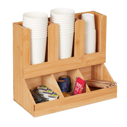 Coffee organization 6 compartments