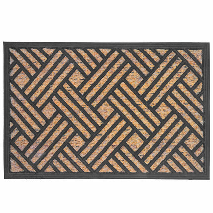 Rohožka z kokosového vlákna a PVC, 60x40 cm, protiskluzová, dovnitř i ven