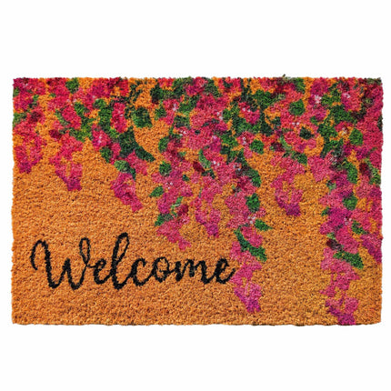 Kokosová rohožka Welcome, protiskluzová, 60x40 cm