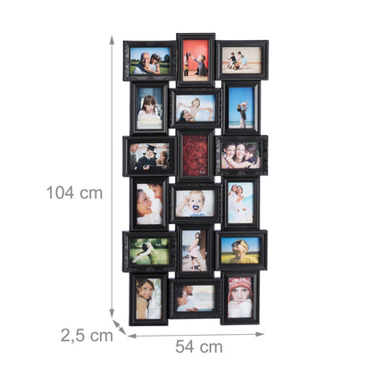 Fotorámeček koláž na 18 fotek