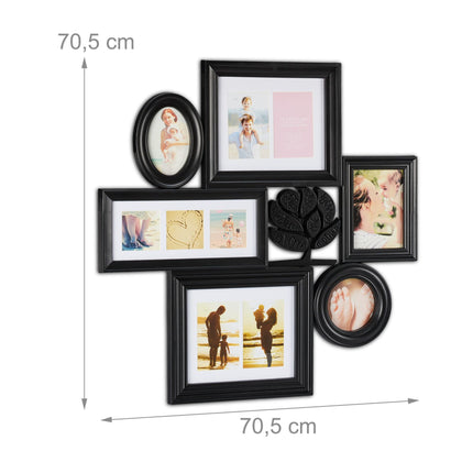 Fotorámeček koláž na 10 fotografií