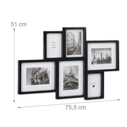 Fotorámeček koláž na 6 fotografií