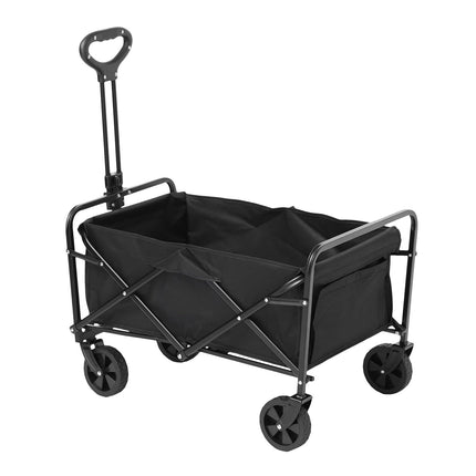 Collapsible Folding Wagon Cart, 220 lb, All-Terrain Wheels