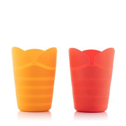 Skládací silikonové nádoby na popcorn Popbox InnovaGoods (2 ks)