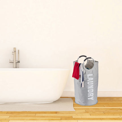 Opvouwbare wasmand met handvat
