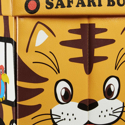 Skládací box na hračky s úložným prostorem