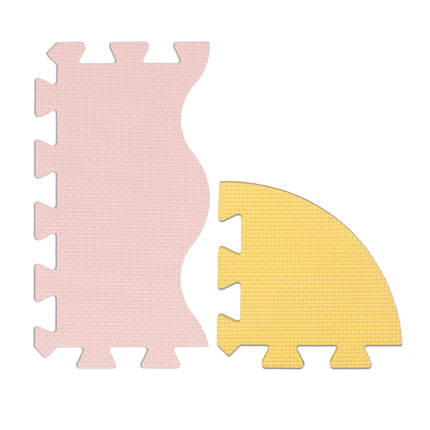 Barevná pěnová podložka puzzle s okraji