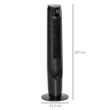 2v1 sloupový ventilátor a ochlazovač vzduchu, 4 režimy, dálkové ovládání
