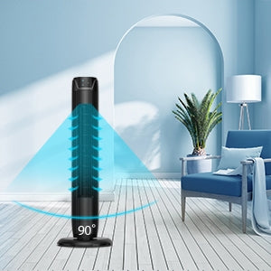 Sloupový ventilátor 3 rychlosti 91.8cm včetně dálkového ovládání