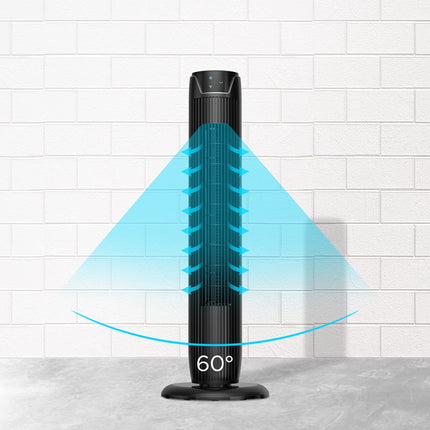 Sloupový ventilátor 3 rychlosti 91.8cm včetně dálkového ovládání