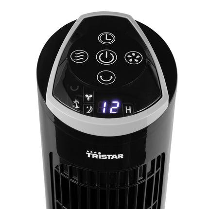 Stojanový sloupový ventilátor 76cm s časovačem a dálkovým ovládáním
