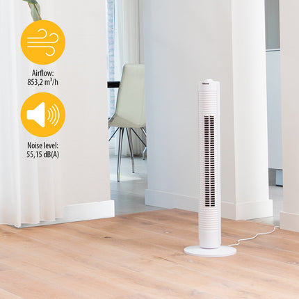 Sloupový ventilátor s časovačem