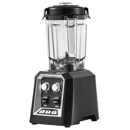 Commercial Blender 2L, 2200W, 3-Speed, Black