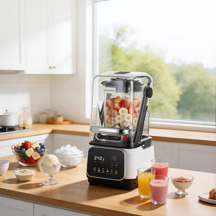 Commercial Blender 2L, 2200W, Sound Shield, White