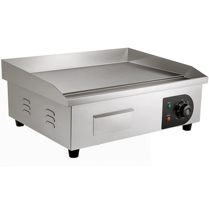 Commercial Electric Countertop Griddle, 3000W 21x12 in