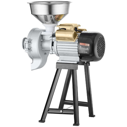 Commercial Electric Grain Mill 3000W, Wet Dry, Adjustable