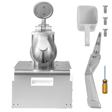 Commercial Electric Ice Shaver, 350W 300kg/h, 4-Blade