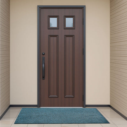 Commercial Entrance Mat 6 x 4 ft, Non-Slip PVC Backing