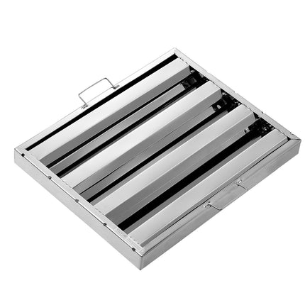 Commercial Hood Baffle Filter, 15.5x19.5 in, 6-Pack