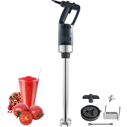 Commercial Immersion Blender, 750W Variable Speed, 304 Blade