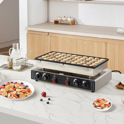 Commercial Poffertjes Grill, 50 x 43mm, 1700W