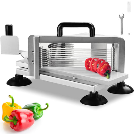 Commercial Tomato Slicer, 1/4-Inch Manual Stainless Steel