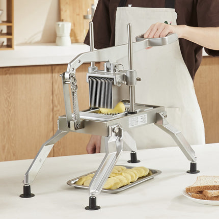 Commercial Tomato Slicer, 3/8 and 3/16 In, Suction Feet