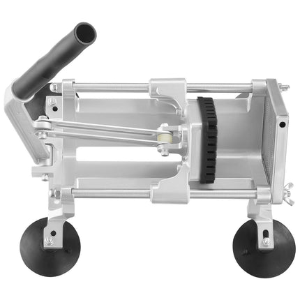 Commercial Vegetable Slicer, 3/8-Inch Manual, Suction Feet