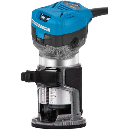 Compact Router 800W, Variable Speed, Plunge and Tilt Base