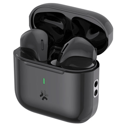 Kompaktní bezdrátová Bluetooth sluchátka Drop, černá