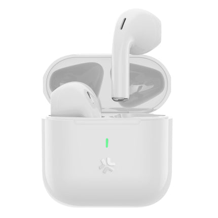 Kompaktní bezdrátová Bluetooth sluchátka Drop, bílá