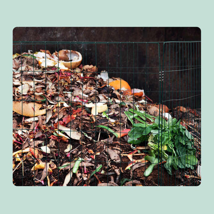 Compost grid in metal, 3-pack