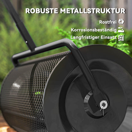 Rozmetadlo kompostu 300L s rukojetí T na trávník