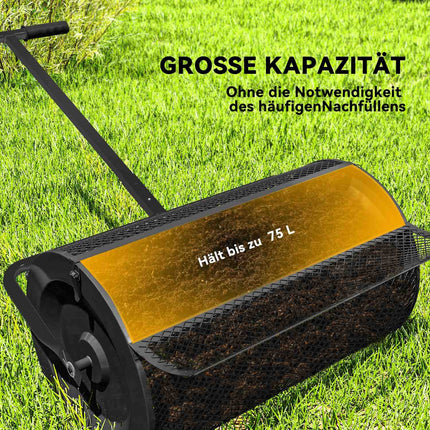 Rozmetadlo kompostu 300L s rukojetí T na trávník
